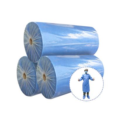 China 100% Pp Medical Cloth Sms Non Woven Fabric Eco - Friendly Disposable for sale