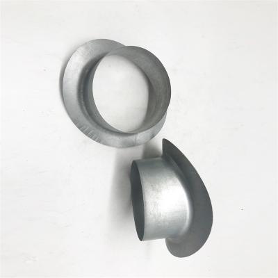 China Deep Drawing Circular Duct Fittings Galvanized Steel For Ventilation System for sale