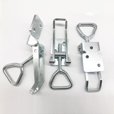 China Precision Sheet Metal Fabrication Parts Carbon Steel Duct Clamp Connecter for sale