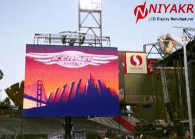 China Full Color Stage Background LED Display P3.91mm Outdoor Video Screen Rental for sale
