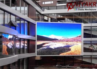 China Pixel 10mm Outdoor Full Color LED Display 1R1G1B Outside LED Screen for sale
