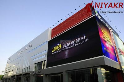 China Super Bright  P10 Outdoor Full Color LED Display DIP 1R1G1B 8500 Nits for sale