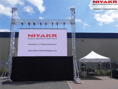 China Waterproof IP65 Rental LED Display Ultra Thin 500x500mm Panel P3.91 Outdoor for sale