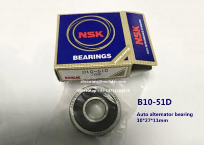 China B10-51D automotive alternator bearing special ball bearing 10*27*11mm for sale