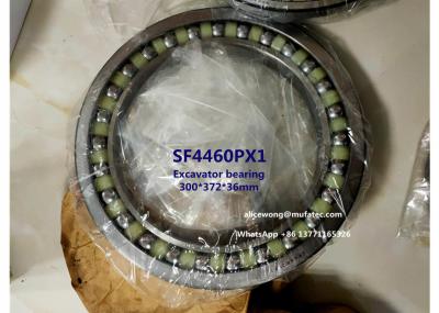 China SF4460PX1 SF4460 PX1 excavator bearing thin section angular contact ball bearing 300*372*36mm for sale