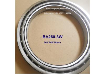 China BA260-3 BA260-3W excavator bearing angular contact ball bearing 260*340*38mm for sale