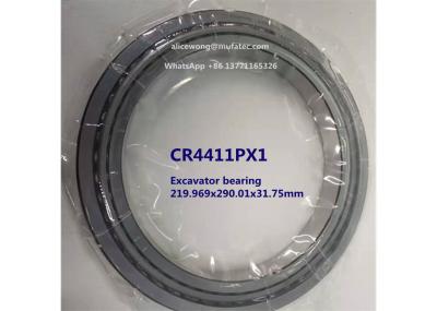 China CR4411 CR4411PX1 excavator bearing thin section taper roller bearing 219.969*290.01*31.75mm for sale