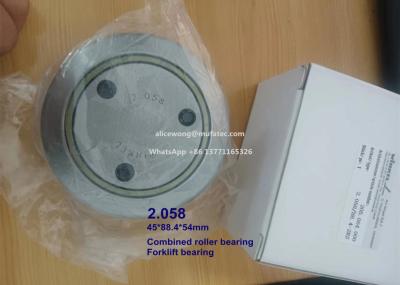 China 2.058 combined roller bearing radial bearing forklift bearings 45*88.4*54mm for sale