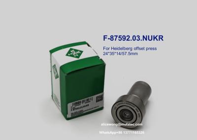 China F-87592.03.NUKR F-87592 03 NUKR Heidelberg offset printing press bearings cam follower bearings 24*35*14/57.5mm for sale