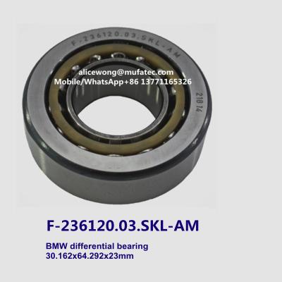 China F-236120 F-236120.03.SKL-AM BMW differential bearing special angular contact ball bearing 30.162*64.292*23mm for sale