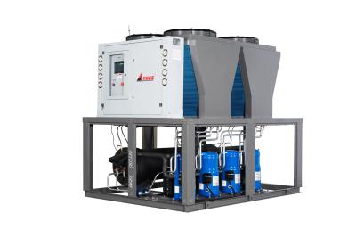 China Sistema de enfriador de agua portátil refrigerado por aire Scroll de 40 toneladas en venta