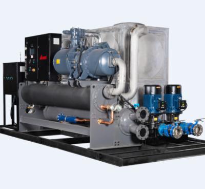 中国 50HP Integrated Water Cooled Chiller System Shell and Tube Package Unit 販売のため