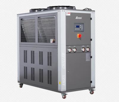China R407C 15hp Portable Water Chiller System Air Cooled 15 Ton for sale