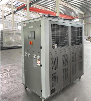 China 8Tr Air Cooled Scroll Portable Water Chiller Shell And Tube Evaporator for sale
