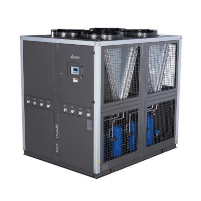 China Unidades de resfriamento industrial de 40 HP Resfriadores de parafuso resfriados a ar para produção de embalagens de alimentos e bebidas à venda