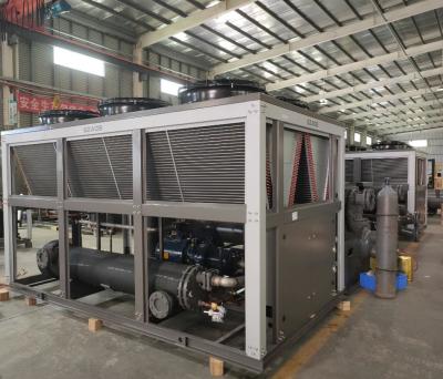 China De 85 toneladas industrial de refrigeração ar do refrigerador do compressor do parafuso 85HP à venda