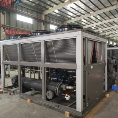 中国 120HP 空気冷却スクリューチラー プラスチックインジェクション模具 空気冷却スクリューチラー 温度コントローラ 販売のため