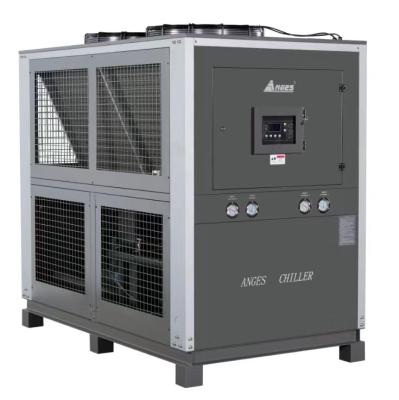 China Refrigerador de tornillo refrigerado por aire de 40 HP Refrigeradores de agua para procesos industriales para impresión y línea de laminación de películas BOPP en venta