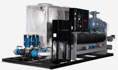Китай 40 HP охлажденный водой винтовой чиллер Промышленный процесс Водоохладители для печати и линии ламинирования пленки BOPP продается