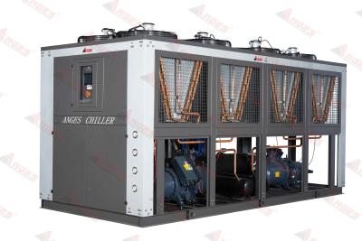 中国 100HP Air Cooled Screw Compressor Chiller Industrial  chemical chiller For Pvc PE PP Pipe Ex 販売のため