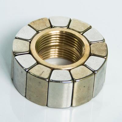 China Neodymium Ring Magnet Magnetic Assembly for sale