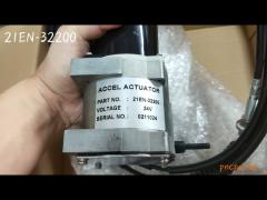 21EN-32200 Throttle motor assy 24V R225-7 Hyundai Excavator Spare Parts