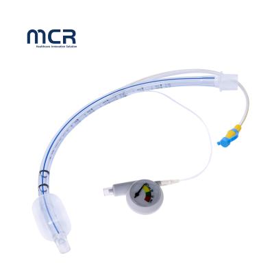 Chine Disposable Endotracheal Tube with PU Cuff, Suction Port, Dial Pressure Indicator à vendre