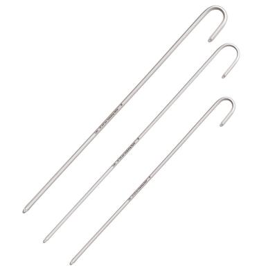 Китай Disposable Medical Grade Aluminum Guide Wire Endotracheal Tube Intubation Stylet For Anaesthesia And Respiratory продается