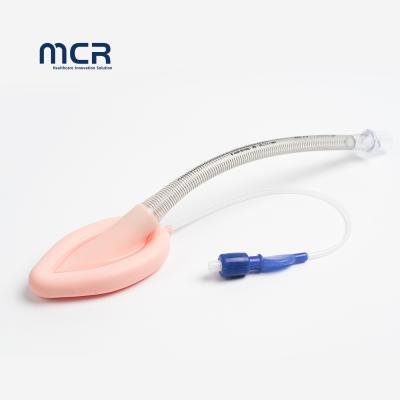China Soft  Reinforced Silicone Reusable Laryngeal Mask Airway for sale