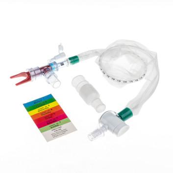 China Endotracheal Automatic Flushing 10Fr Closed Suction Catheter System 72H for sale