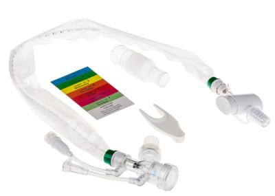 China Endotracheal Length 600mm Closed Suction Catheter 16Fr Closed Inline Suction for Airway Management for sale