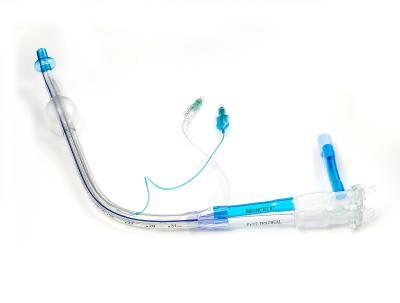 China Material endotraqueal nasal doble izquierda-derecha de la PU del tubo del lumen 28fr para la cirugía en venta