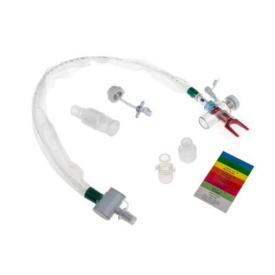 China Ethylene Oxide Sterilization 16Fr Closed  Suction Catheter T Piece 72 Hours for sale