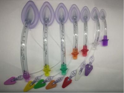 China A anestesia de superfície lisa do tubo do tamanho 3 LMA do material LMA do PVC reforçou à venda