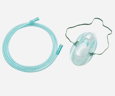 China Medium Size Concentration Oxygen Face Mask for Adult And Kids with CE Certificate for sale