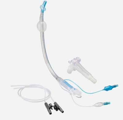 China Micro-thin Balloon PVC Double Lumen Endobronchial Tube for Thorax and CVD Operation for sale