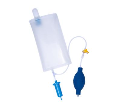 China Large Squeeze Bulb PU Material Disposable Pressure Infusion Bag 500ML for sale