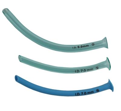 China Medical Grade Sterile Disposable Nasopharyngeal Airway Tube Size 3.5 Blue Color for sale