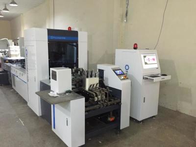 Chine Machine imprimée de contrôle de qualité de boîtes/cartons de pliage avec le système de empilement automatique à vendre