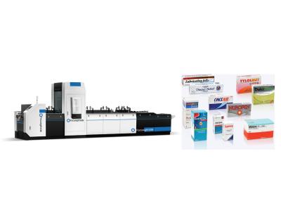 China Focusight Medicine Box Printing Inspection Machine With Inkjet Printer Feature for sale