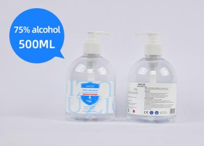 China Gel calmante del desinfectante líquido de la mano del germen del alcohol del 75% para los adultos y los niños en venta
