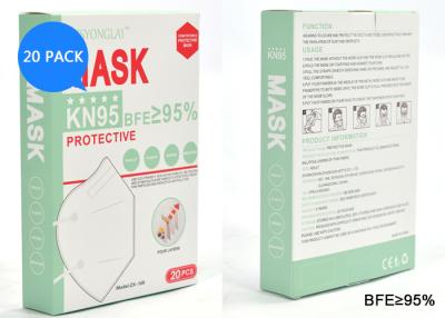 China Safe KN95 Mouth Mask Disposable Coronavirus Made By Melt Blown Cloth for sale