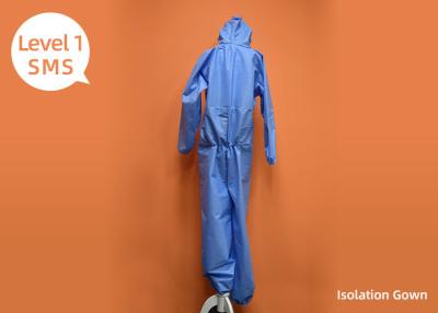 China Light Weight FAD Standard Disposable Isolation Gowns Coverall Size X , XL , XXL for sale