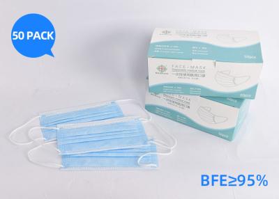 China Dustproof Disposable Earloop Face Mask Anti Fog Anti Flu Of Non - Woven for sale