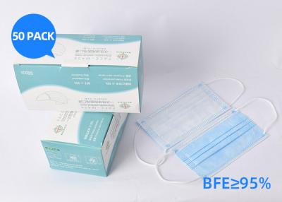 China Color blanco azul disponible quirúrgico de la mascarilla del filtro del carbono de la escuela casera en venta