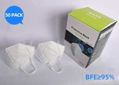 China Hypoallergenic Dust Face Mask , Non Woven Face Mask High Filtration Capacity for sale