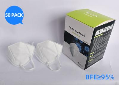 China Disposable N95 Particulate Filter Mask Earloop Style Face Protection for sale