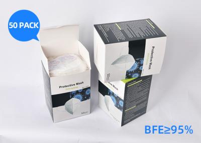 Chine masque protecteur de 95*175mm Earloop Ffp2 coutume jetable non tissée de 4 plis imprimée à vendre