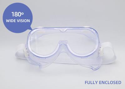 China Óculos de proteção protetores médicos Multifunction com as lentes claras para interno/exterior à venda