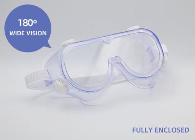 China Trabaje las gafas de seguridad pacientes materiales protectoras ULTRAVIOLETA de las gafas/PVC+PC en venta